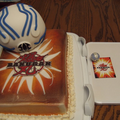 Bakugan Cake