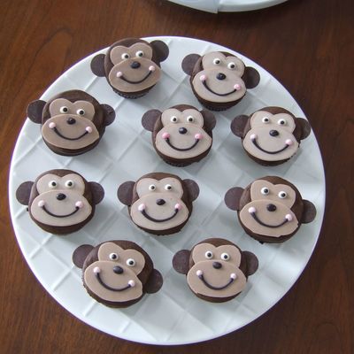 Monkey Cupcakes