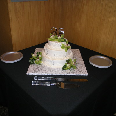 25Th Anniversary Cake