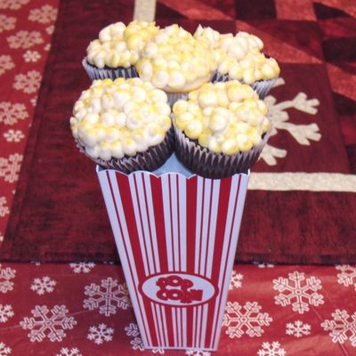 Popcorn Cupcakes