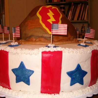 Welcome Home Soldier Cake