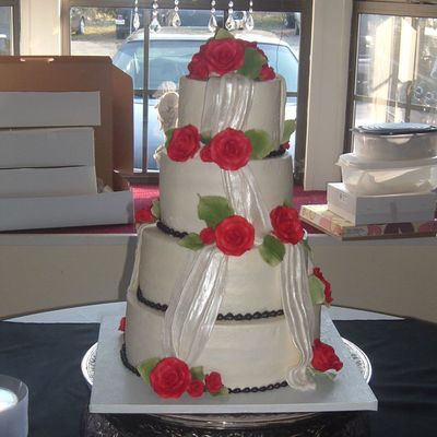 Buttercream Wedding Cake