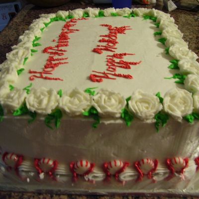 Holiday Party Cake