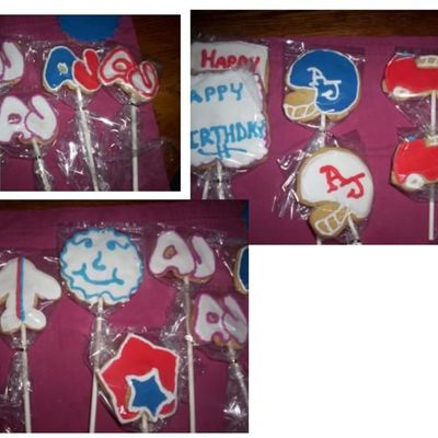 Cookie Bouquet For Aj