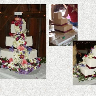 First Paid Wedding Cake