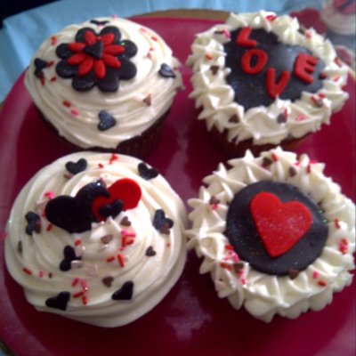 San Valentine Cupcakes