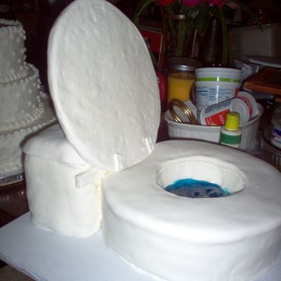 Toilet Cake