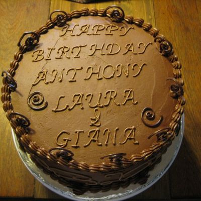 Chocolate Buttercream Birthday
