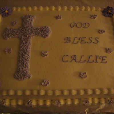 Confirmation Cake