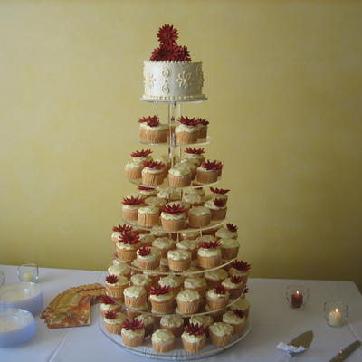 Cupcake Tier For A Wedding