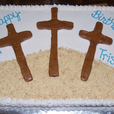 Calvary Cross Cake