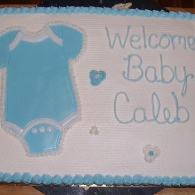 Baby Onezie Cake