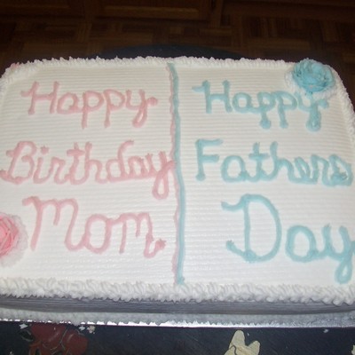 Father's Day/birthday Cake