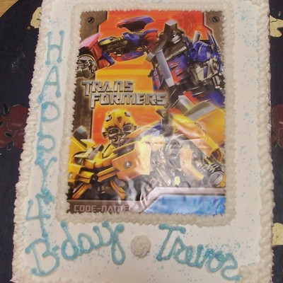 Transformers Cake