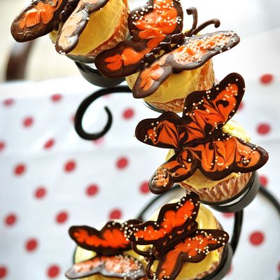 Monarch Butterfly Cupcakes