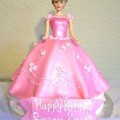 Princess Barbie Cake