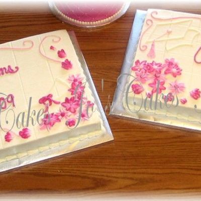 Pink Daisy Graduation