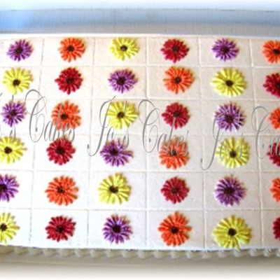 Gerbera Daisy Scored Sheet