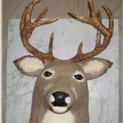 Mounted Deer Cake