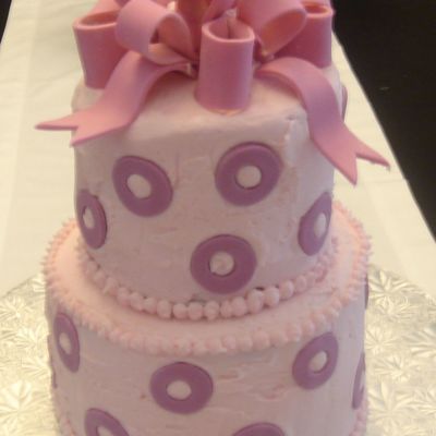 Pink Birthday Cake
