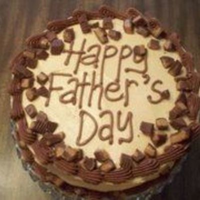 Chocolate And Peanut Butter Father's Day Cake