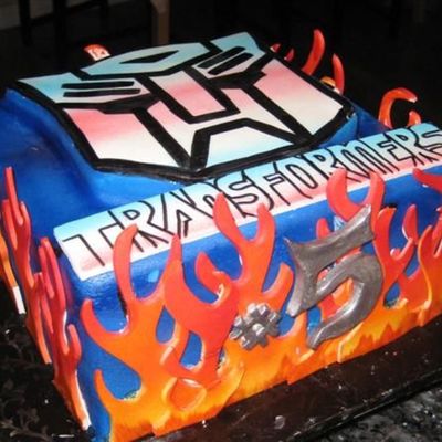 Transformer Cake