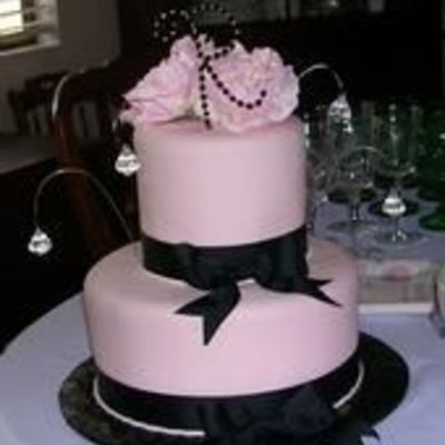 Pink And Black Bridal Shower