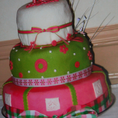 Pink And Green Sweet 16