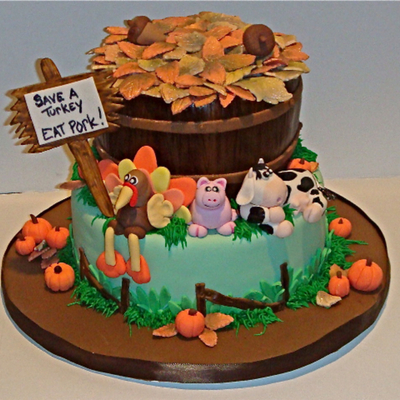 Thanksgiving Cake