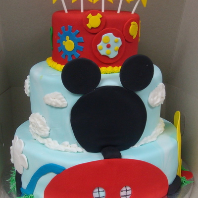 Mickey Mouse Club House Cake