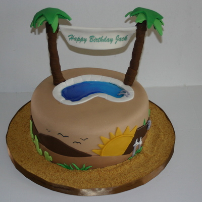 Palm Springs Retirement / Birthday Cake