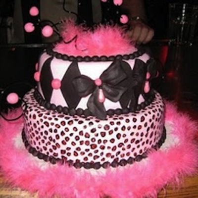 Girlie Girl Birthday Cake