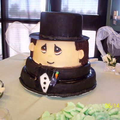 Precious Moments Groom Cake