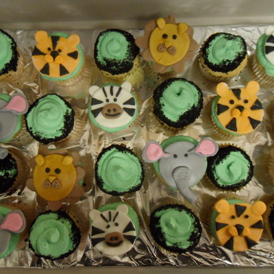 Jungle Cupcakes