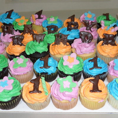 1St Birthday Cupcakes