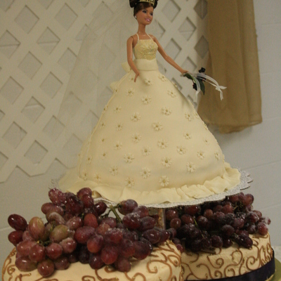 Bride Doll With Floating Tiers