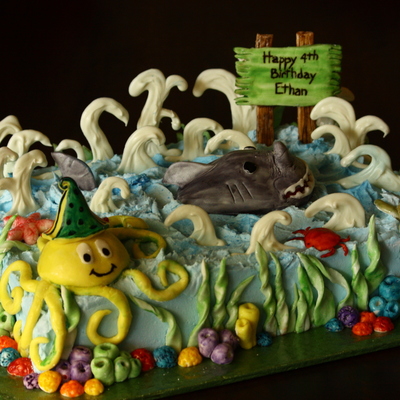 Sea Creature Cake