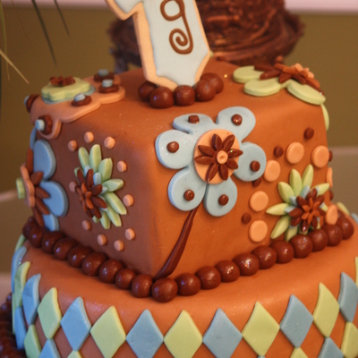 Baby Boy Shower Cake