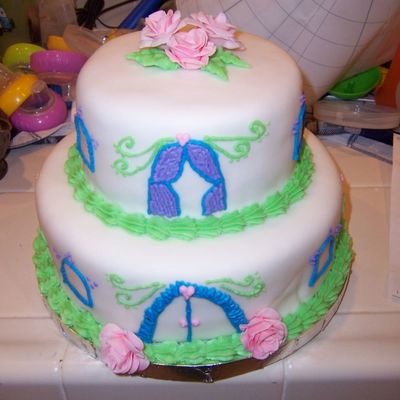 Practice Cake For My Daughters 1St B-Day