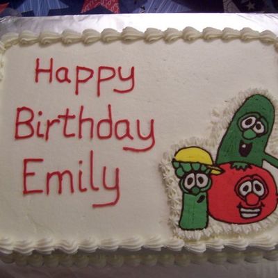 Veggie Tales Cake