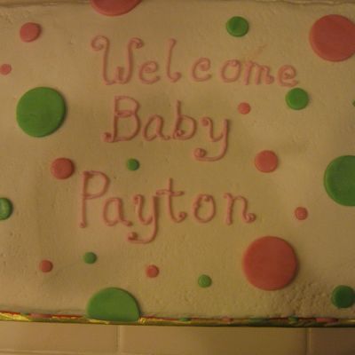Baby Shower Cake