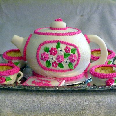 Teapot And Cups