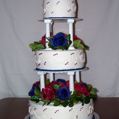 3 Tier Wedding Cake