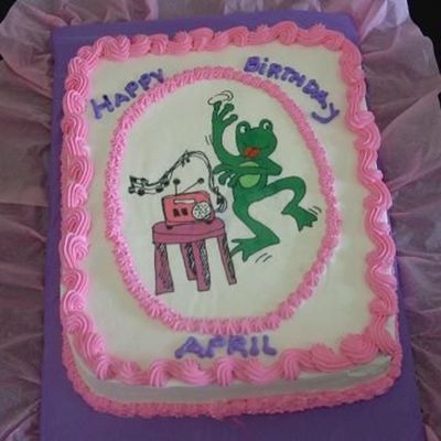 Frog Cake.