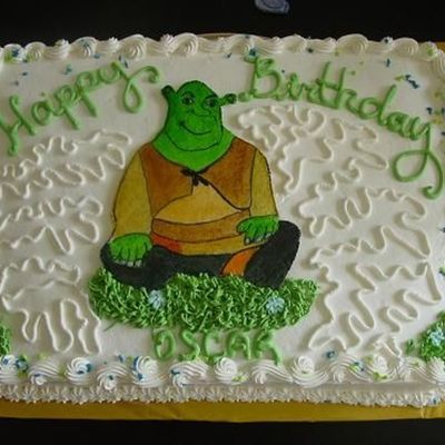 Shreck Cake