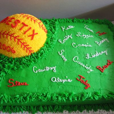 Softball Cake
