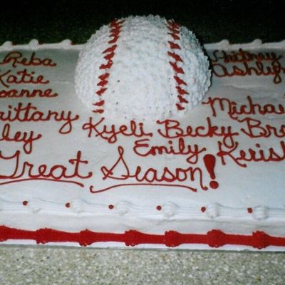 Softball Cake
