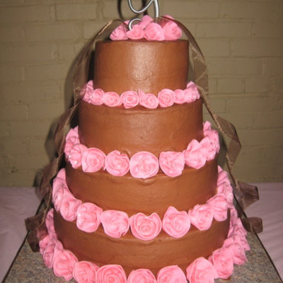 Nchocolate Wedding Cake