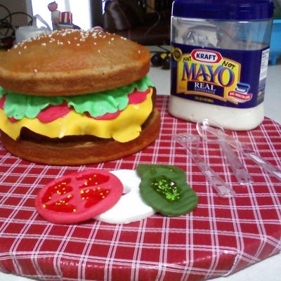 Cheeseburger W/mayo
