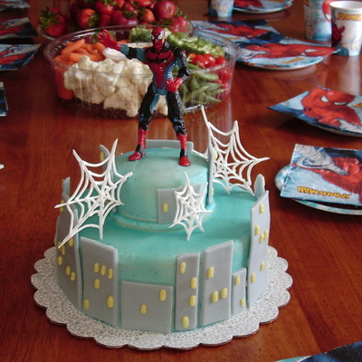 Spiderman Cake